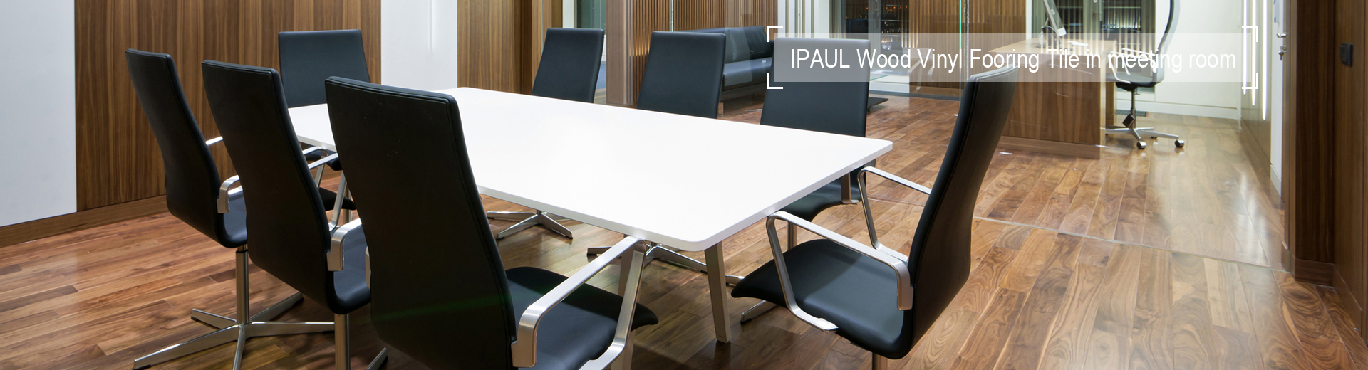 IPAUL vinyl flooring TILE at meeting room