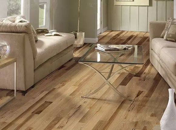 Wooden pattern unilin/valinge click WPC flooring with soft pad for residence, office